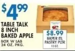 Met Foodmarkets Table Talk baked apple offer