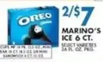 Met Foodmarkets Marino's ice offer