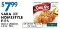 Met Foodmarkets Sara Lee Homestyle Pies offer