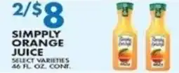 Met Foodmarkets Simply Orange Juice offer