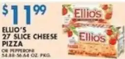 Met Foodmarkets Ellio's 27 slice cheese pizza offer
