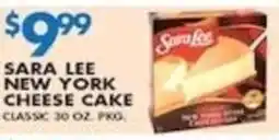 Met Foodmarkets Sara Lee New York Cheese Cake offer