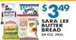 Met Foodmarkets Sara Lee butter bread offer