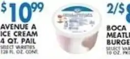 Met Foodmarkets Avenue A ice cream offer