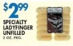 Met Foodmarkets Specialty Ladyfinger Unfilled offer