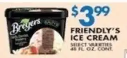 Met Foodmarkets Friendly's ice cream offer