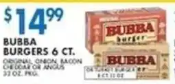 Met Foodmarkets Bubba burgers offer