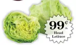 Harvest Foods Head Lettuce offer