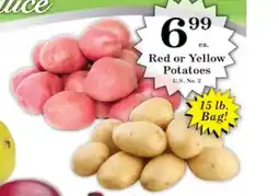 Harvest Foods Red or Yellow Potatoes offer