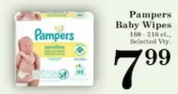 Harvest Foods Pampers baby wipes offer