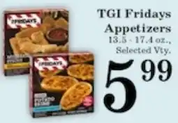 Harvest Foods Tgi Fridays Appetizers offer