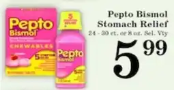 Harvest Foods Pepto Bismol Stomach Relief offer