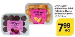 Safeway Overjoyed Madeleines, Mini Palmiers, Duets or Brownie Bites offer
