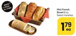 Safeway Mini French Bread offer