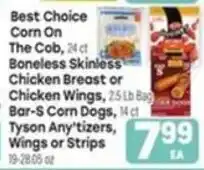 Tony’s Fresh Market Best Choice Corn On The Cob offer