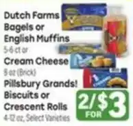 Tony’s Fresh Market Dutch Farms Bagels or English Muffins offer