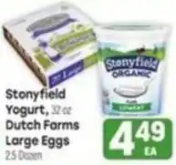 Tony’s Fresh Market Stonyfield Yogurt offer