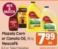 Tony’s Fresh Market Mazola Corn or Canola Oil offer