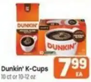 Tony’s Fresh Market Dunkin' K-Cups offer