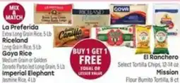 Tony’s Fresh Market La Preferida Extra Long Grain Rice offer