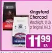 Tony’s Fresh Market Kingsford Charcoal offer