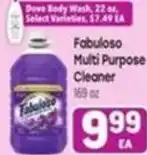Tony’s Fresh Market Fabuloso multi purpose cleaner offer