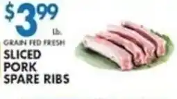 Associated Sliced Pork Spare Ribs offer