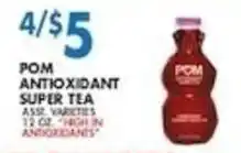 Associated Pom antioxidant super tea offer