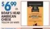 Associated Boar's Head American Cheese offer