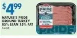 Associated Nature's Pride Ground Turkey offer