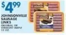Associated Johnsonville sausage links offer