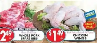 Associated Perdue chicken wings offer