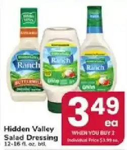 ACME Hidden Valley Salad Dressing offer