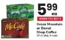 ACME Green Mountain or Donut Shop Coffee offer