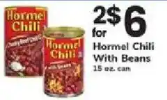 ACME Hormel Chili With Beans offer
