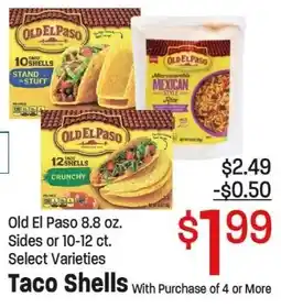 Maceys Old El Paso Taco Shells offer