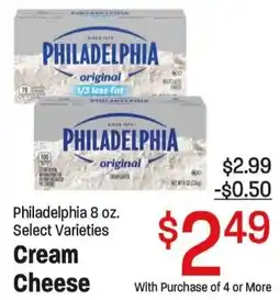 Maceys Philadelphia cream cheese offer