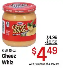Maceys Kraft Cheez Whiz offer
