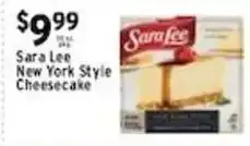 Met Foodmarkets Sara Lee New York Style Cheesecake offer