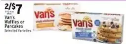 Met Foodmarkets Van's Waffles or Pancakes offer
