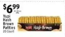 Met Foodmarkets Yupi Hash Brown Patties offer