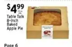 Met Foodmarkets Table Talk Baked Apple Pie offer