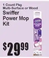 Super Fresh Swiffer Power Mop Kit offer