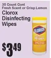 Super Fresh Clorox disinfecting wipes offer