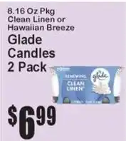 Super Fresh Glade Candles offer