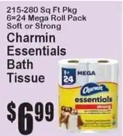 Super Fresh Charmin Essentials Bath Tissue offer