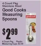 Super Fresh Good Cooks measuring spoons offer