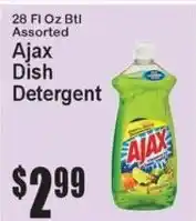Super Fresh Ajax dish detergent offer