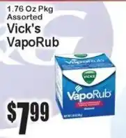 Super Fresh Vick's VapoRub offer