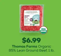 Grocery Outlet Thomas Farms Organic Ground Beef offer